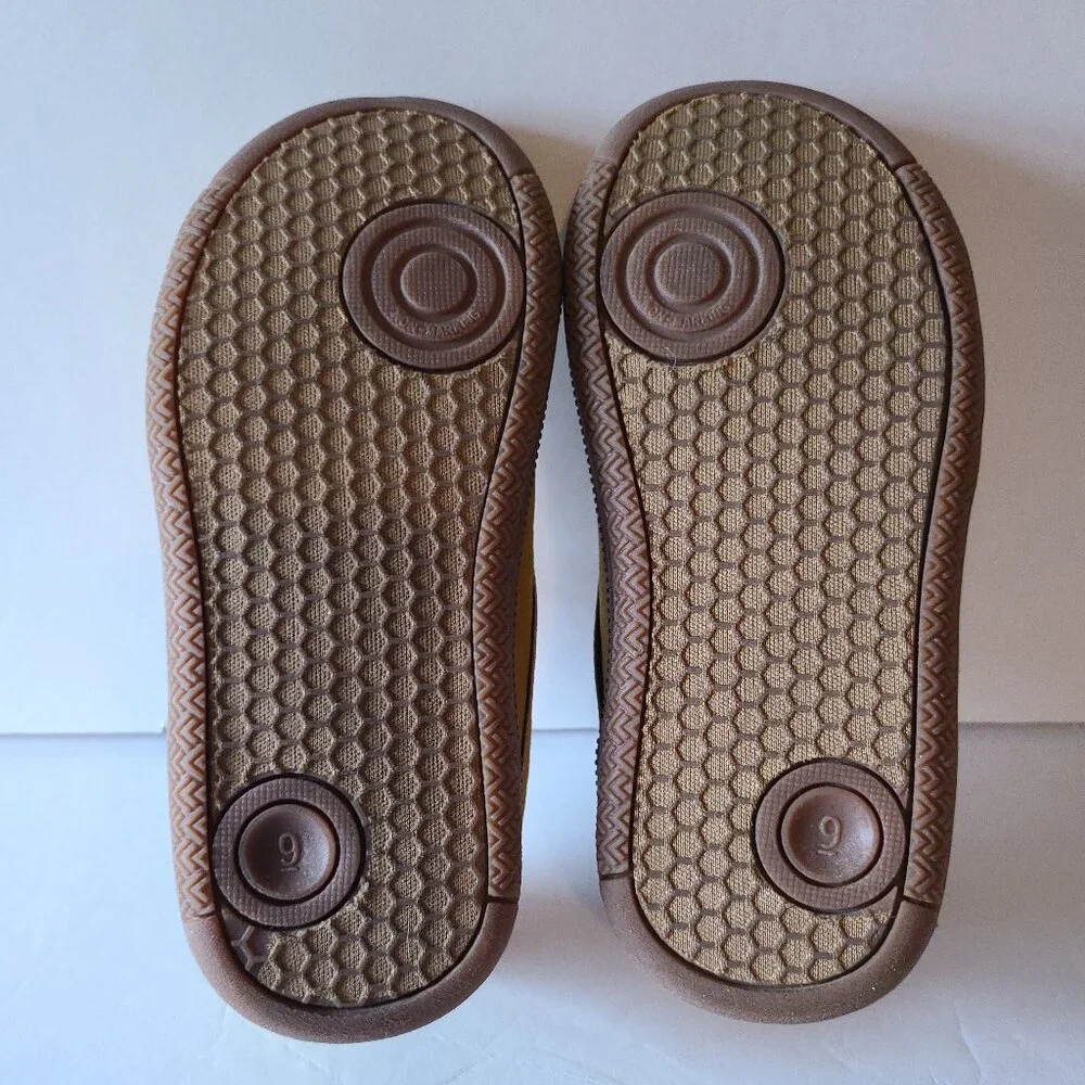 CAT & JACK ASHER MUSTARD SEED TODDLER BOYS WALKER DRESS SHOES --SIZE 9